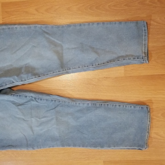 Jordache light blue stretch jeggings size large EUC - Picture 6 of 10